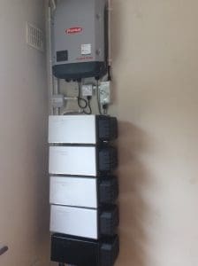 Battery storage installation by Local Power Ltd