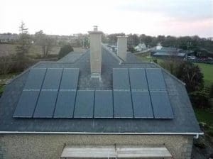 Wexford installation of Solar PV roofing