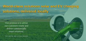 World -class solar and EV charging solutions delivered locally