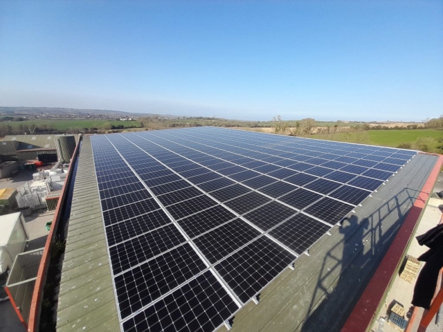 Solar PV installation at Eurofarm Foods, Co Meath
