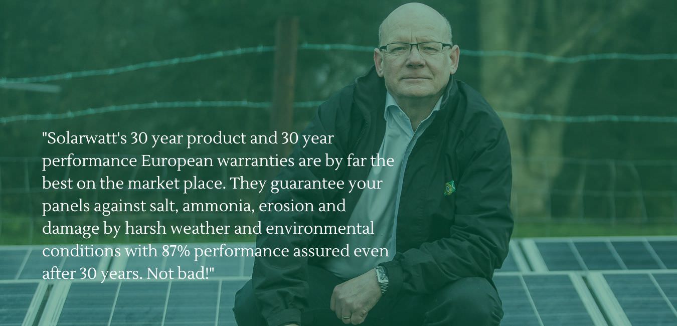 Pat smith talks about Solarwatt's European Warranties for Panels