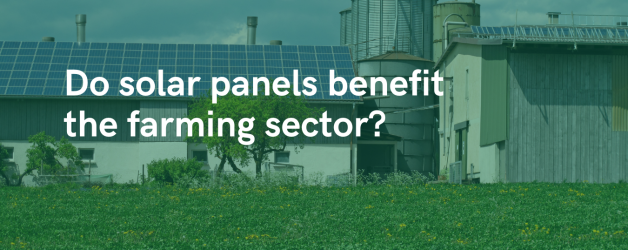 Do solar panels benefit the farming sector?